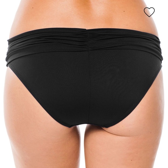 LA BLANCA | ✨NEW✨ Island Goddess Tankini Top and Banded Bottoms in Black - Picture 4 of 5